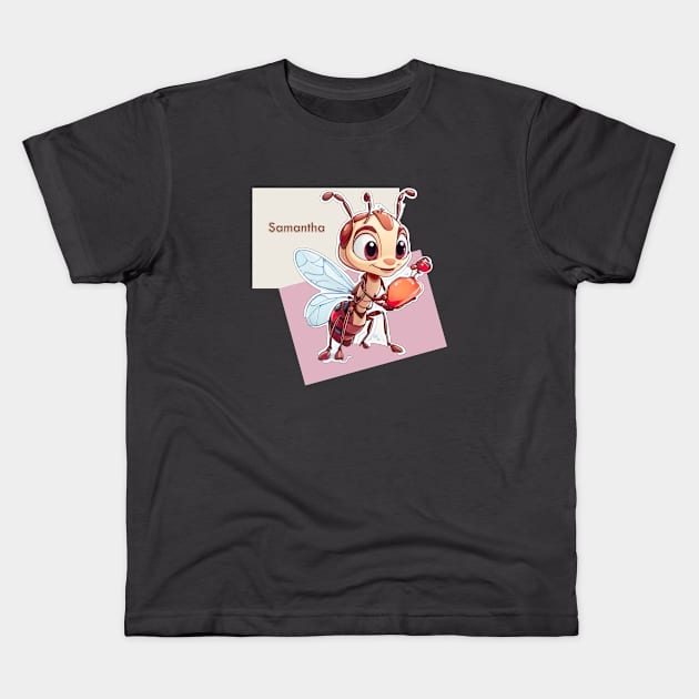 Little Samantha Kids T-Shirt by LittleSamantha